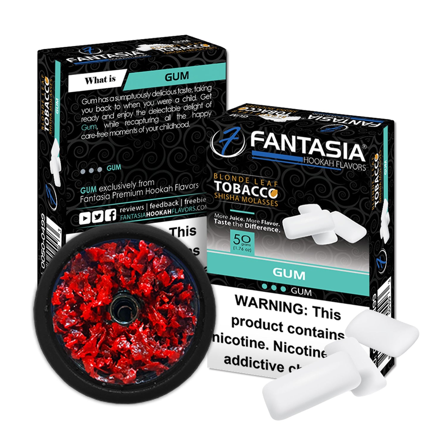 Fantasia Hookah Shisha Tobacco 50g Pack