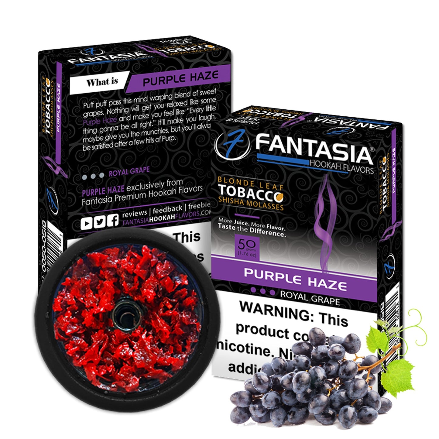Fantasia Hookah Shisha Tobacco 50g Pack