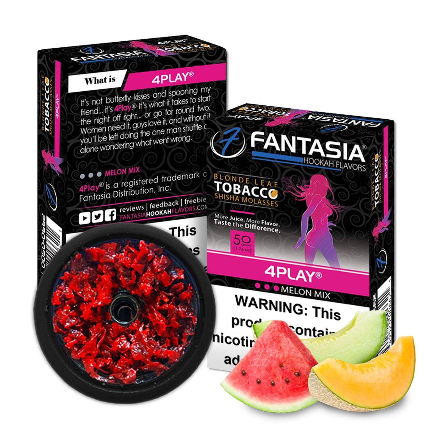 Fantasia Hookah Shisha Tobacco 50g Pack