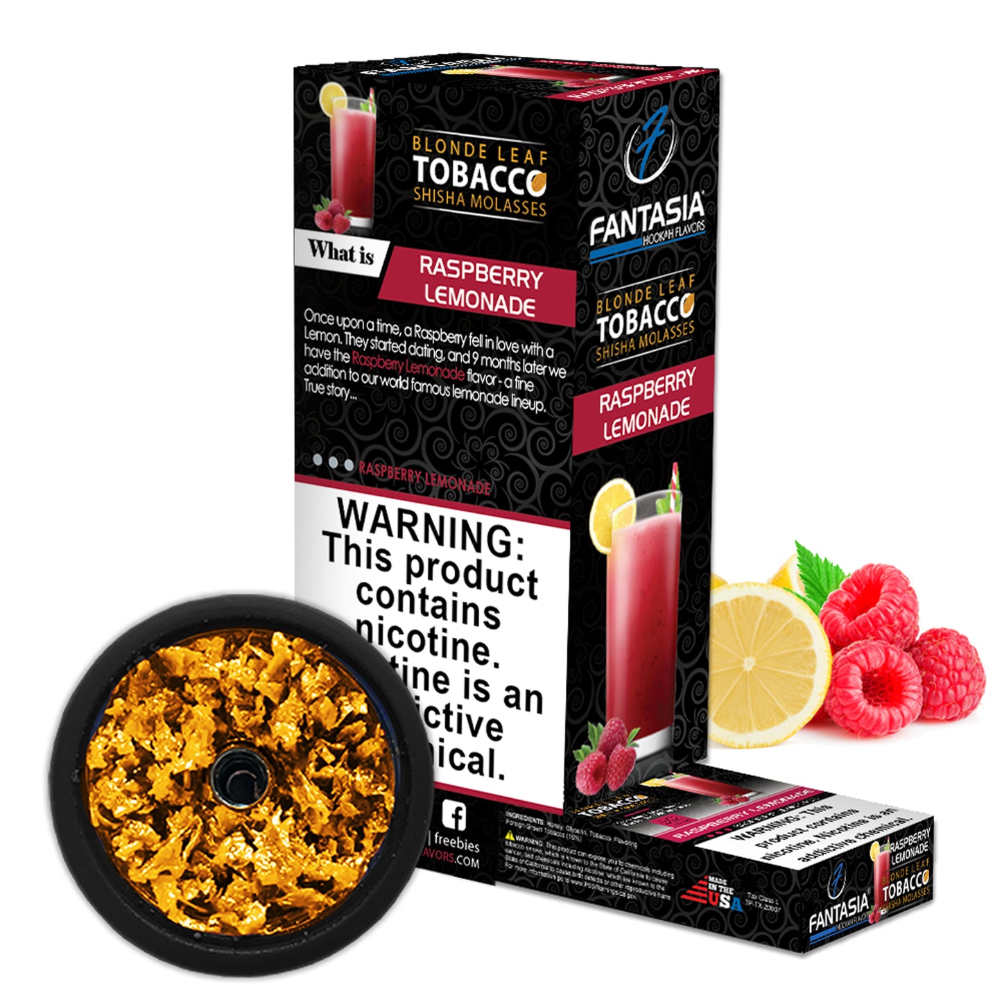 Fantasia Hookah Shisha Tobacco 500g Display (10 X 50g Pack)