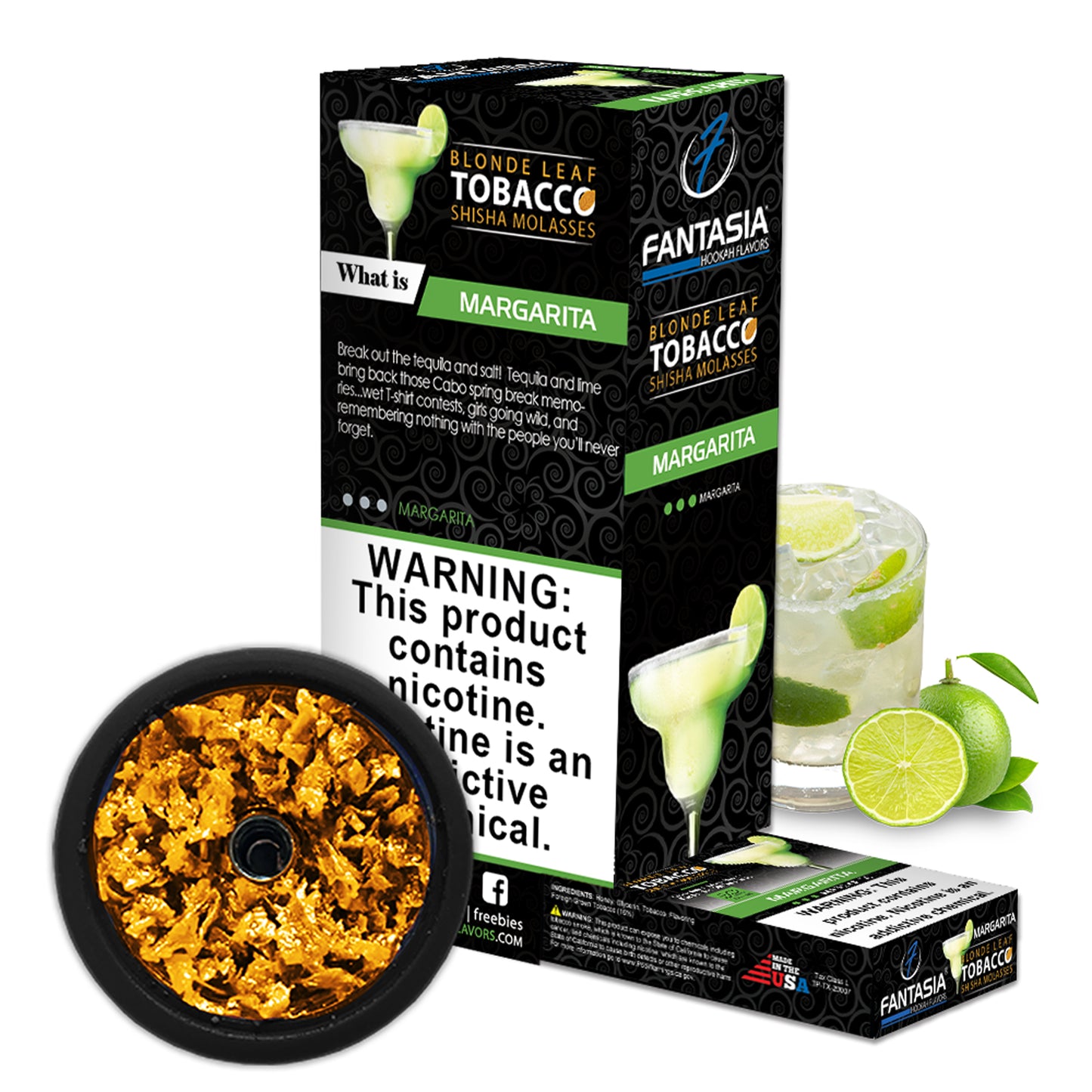 Fantasia Hookah Shisha Tobacco 500g Display (10 X 50g Pack)