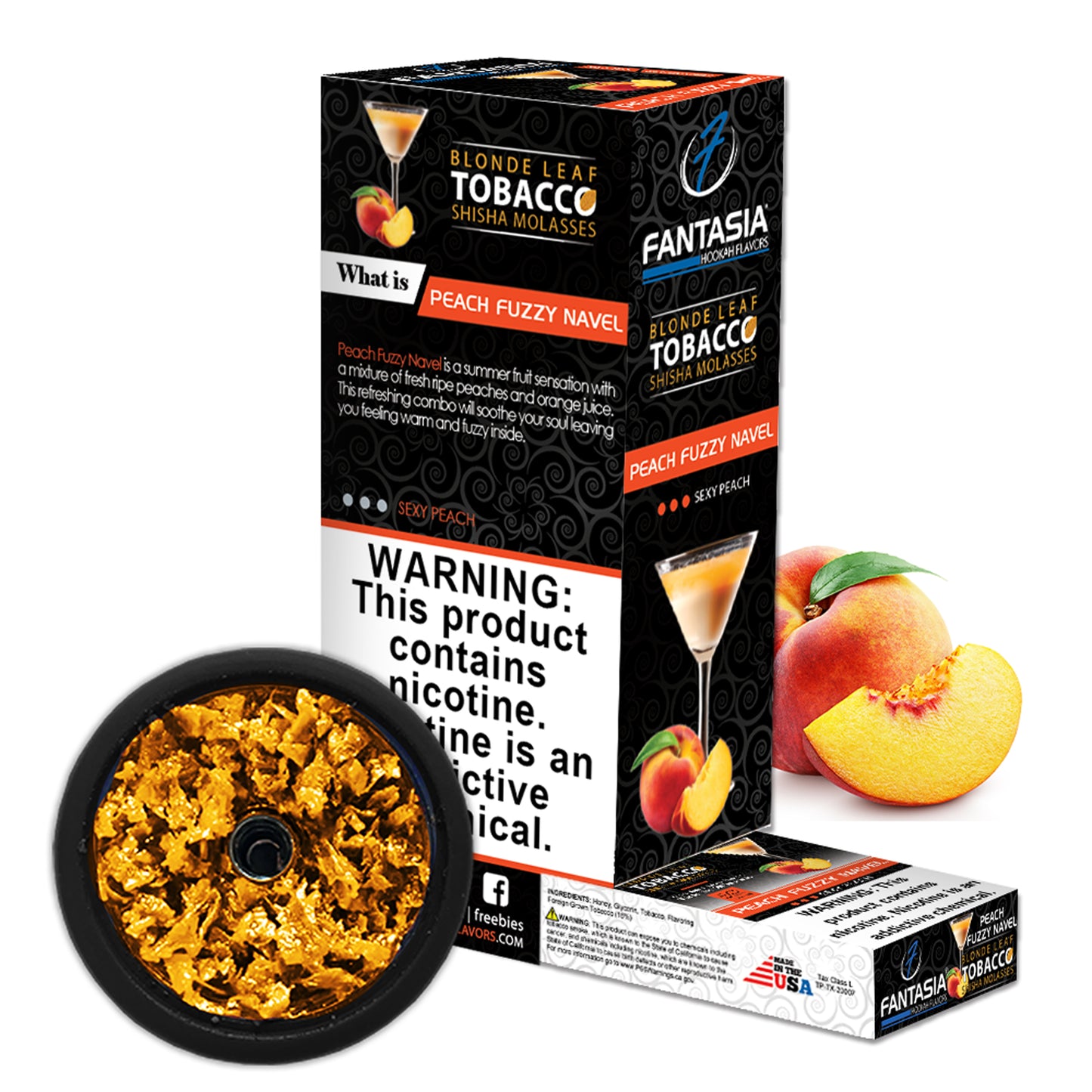 Fantasia Hookah Shisha Tobacco 500g Display (10 X 50g Pack)