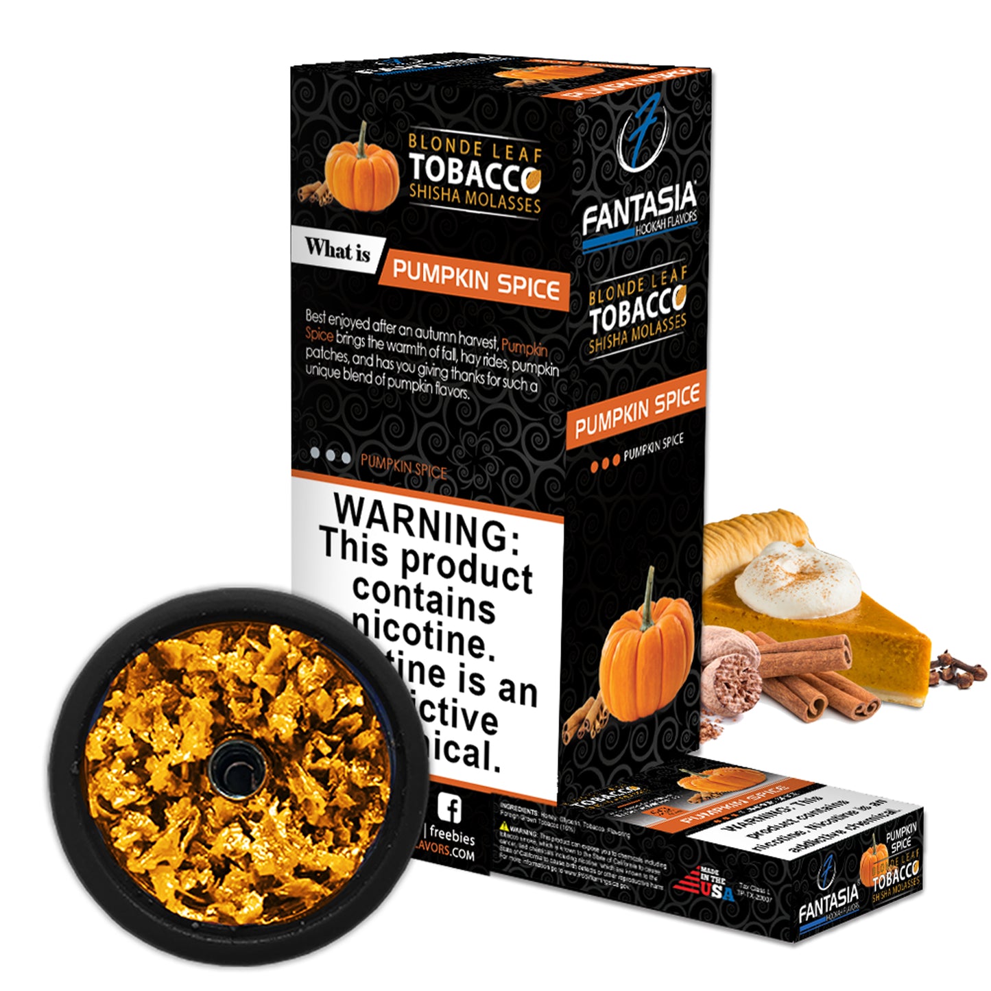 Fantasia Hookah Shisha Tobacco 500g Display (10 X 50g Pack)