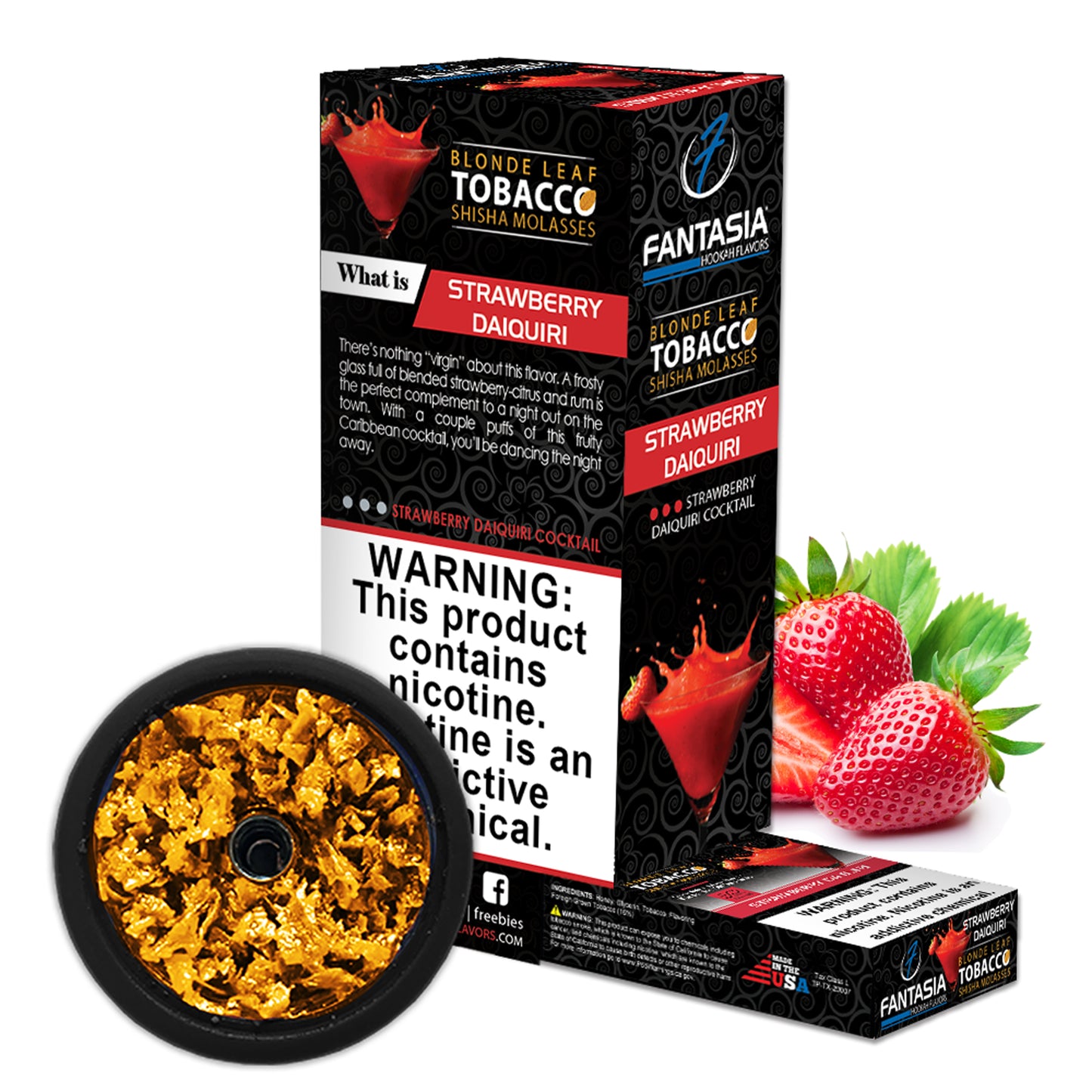 Fantasia Hookah Shisha Tobacco 500g Display (10 X 50g Pack)