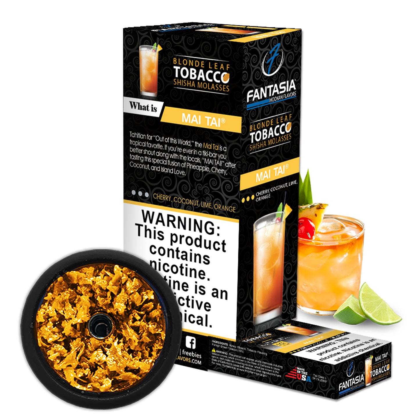 Fantasia Hookah Shisha Tobacco 500g Display (10 X 50g Pack)