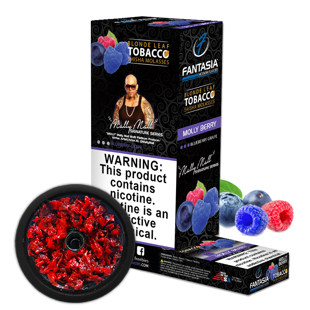 Fantasia Hookah Shisha Tobacco 500g Display (10 X 50g Pack)