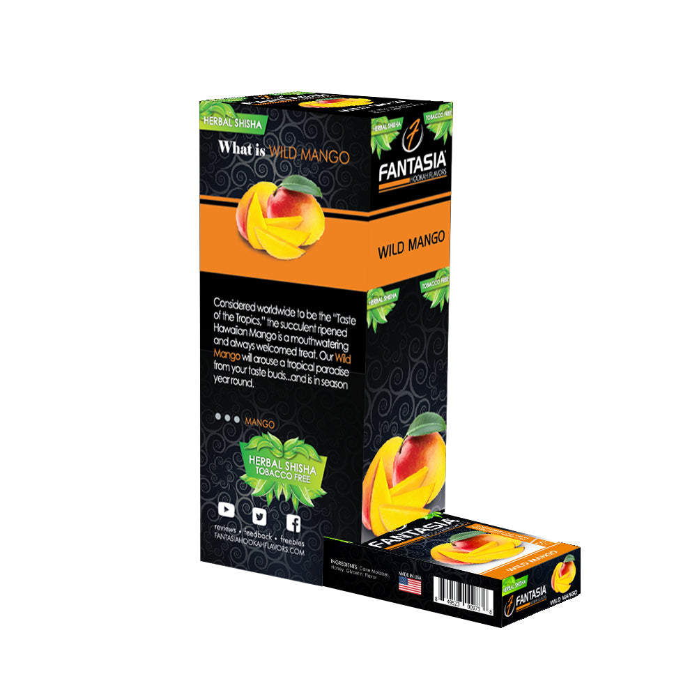 Fantasia NIC-FREE Molasses 500g Display (10 X 50g Pack)