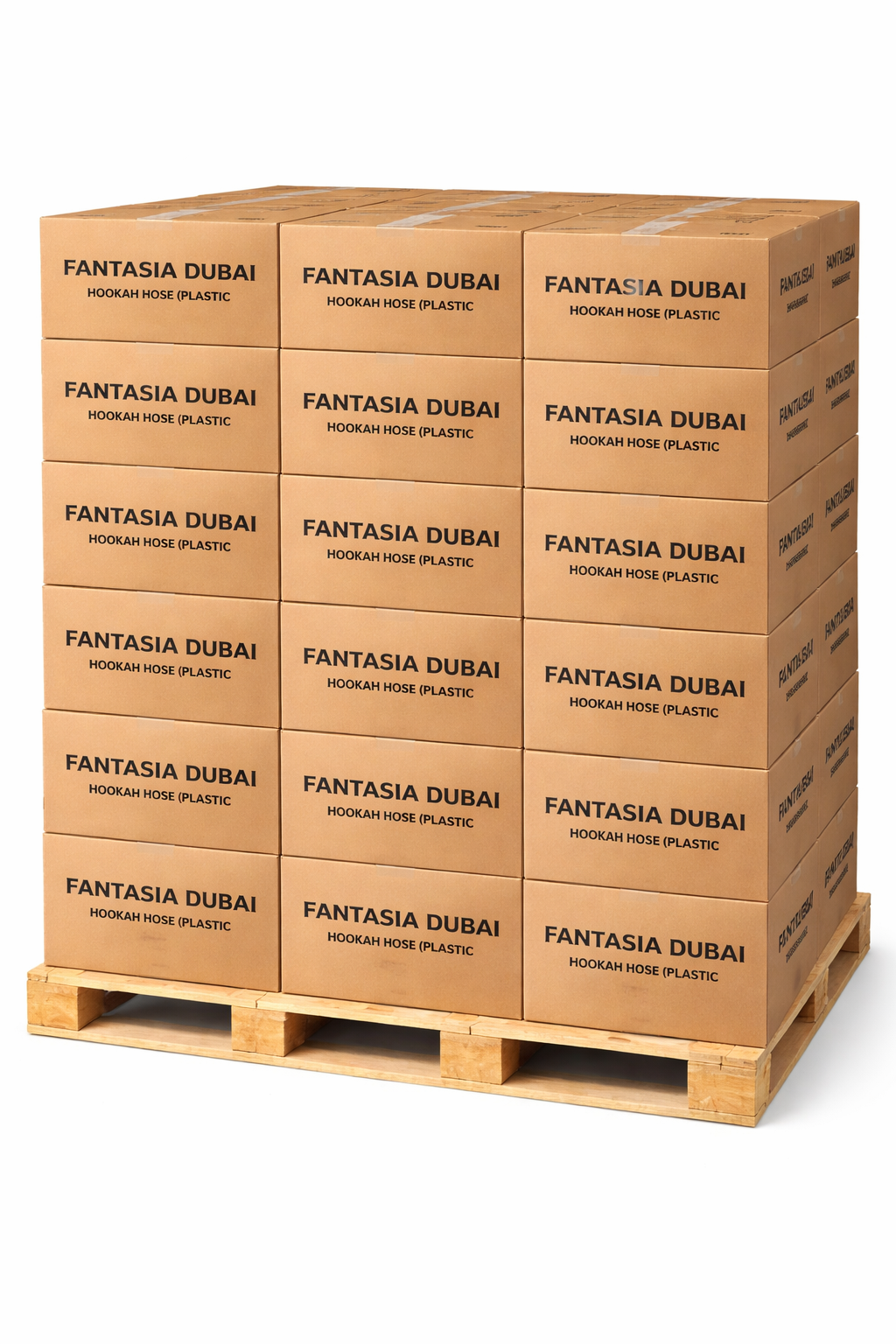 Fantasia Dubai Hookah Hose Disposable Graphic PLASTIC