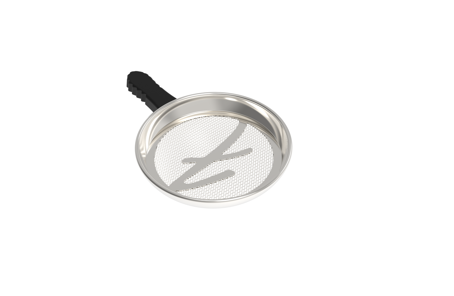 Fantasia Hookah Charcoal/Screen 4.3in Wide Tray BLACK