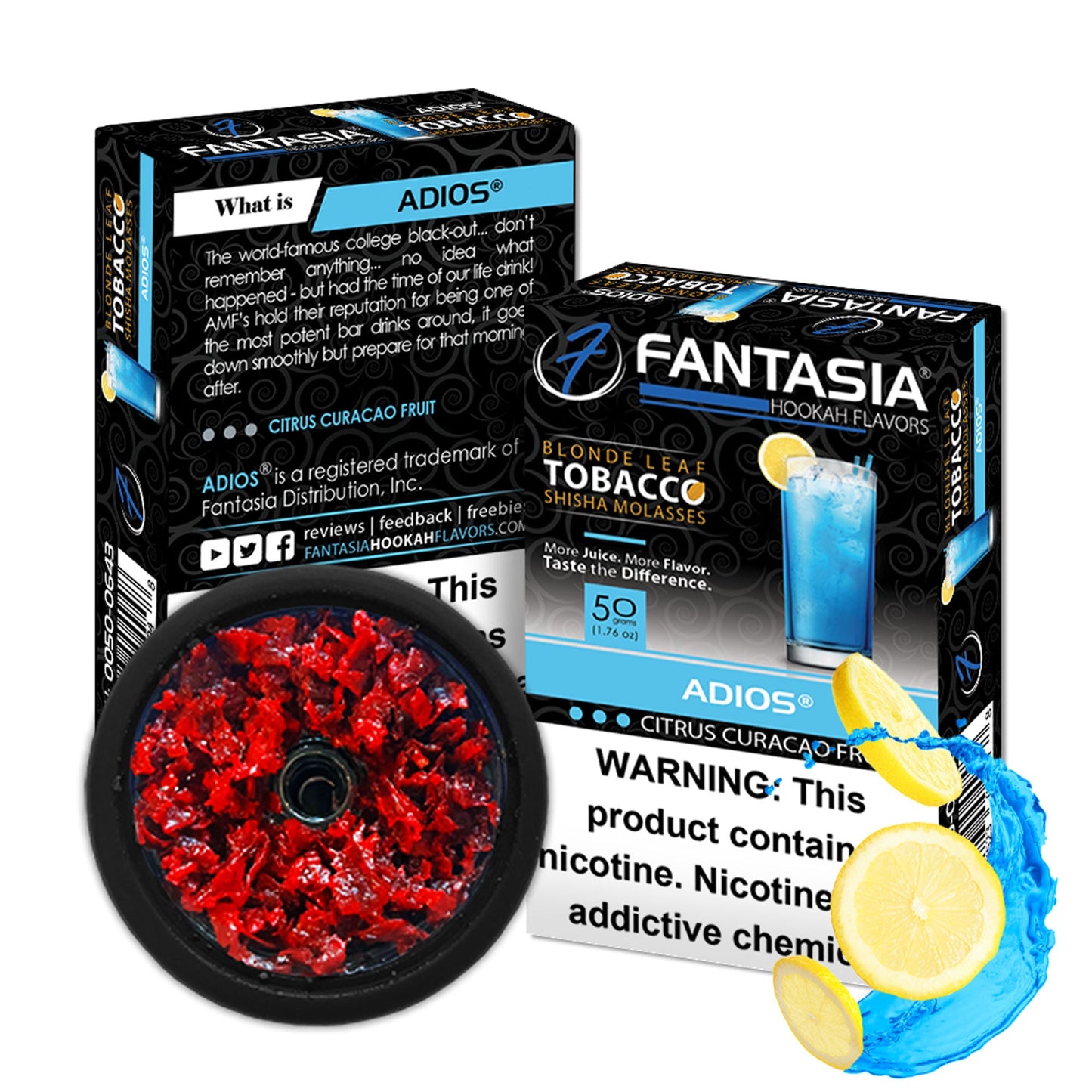 Fantasia Hookah Shisha Tobacco 50g Pack