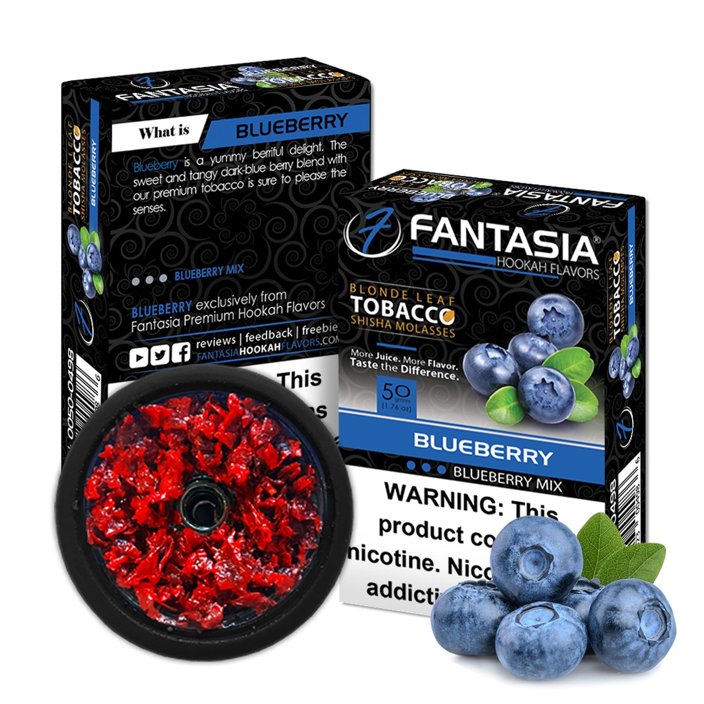 Fantasia Hookah Shisha Tobacco 50g Pack