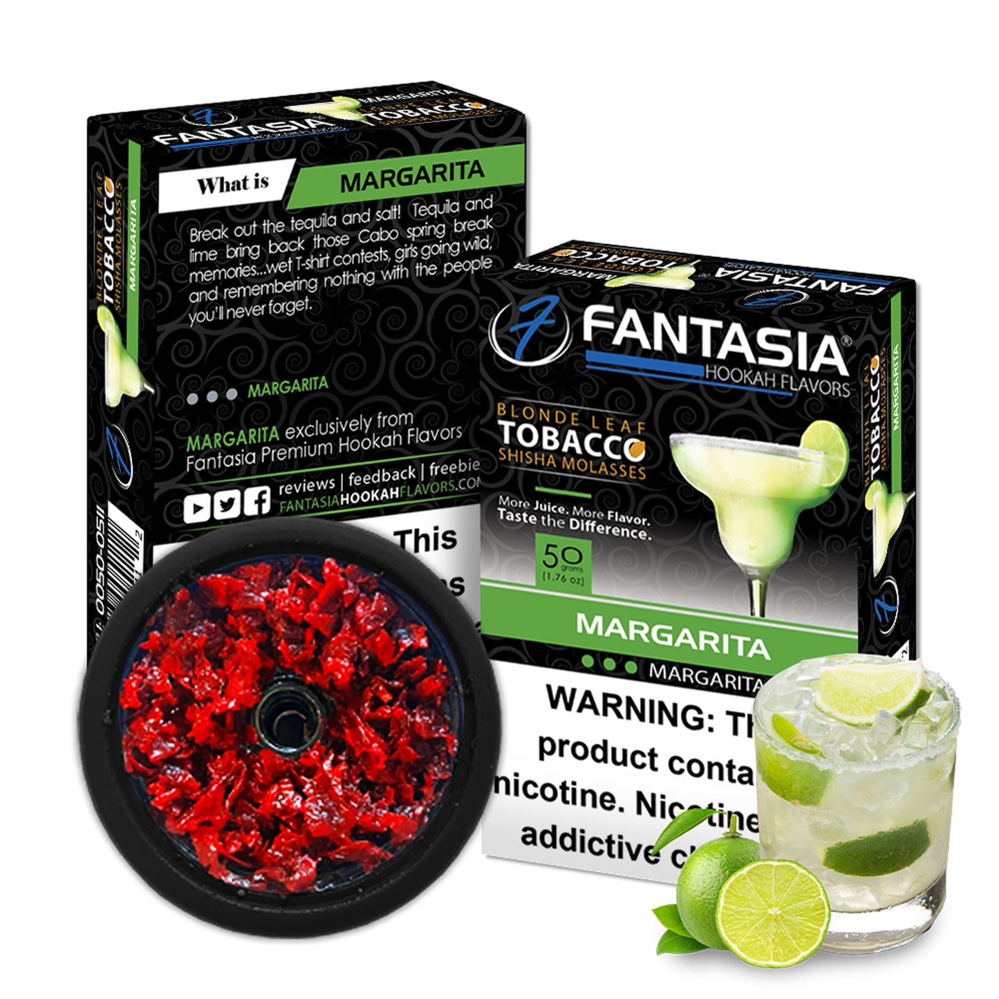 Fantasia Hookah Shisha Tobacco 50g Pack