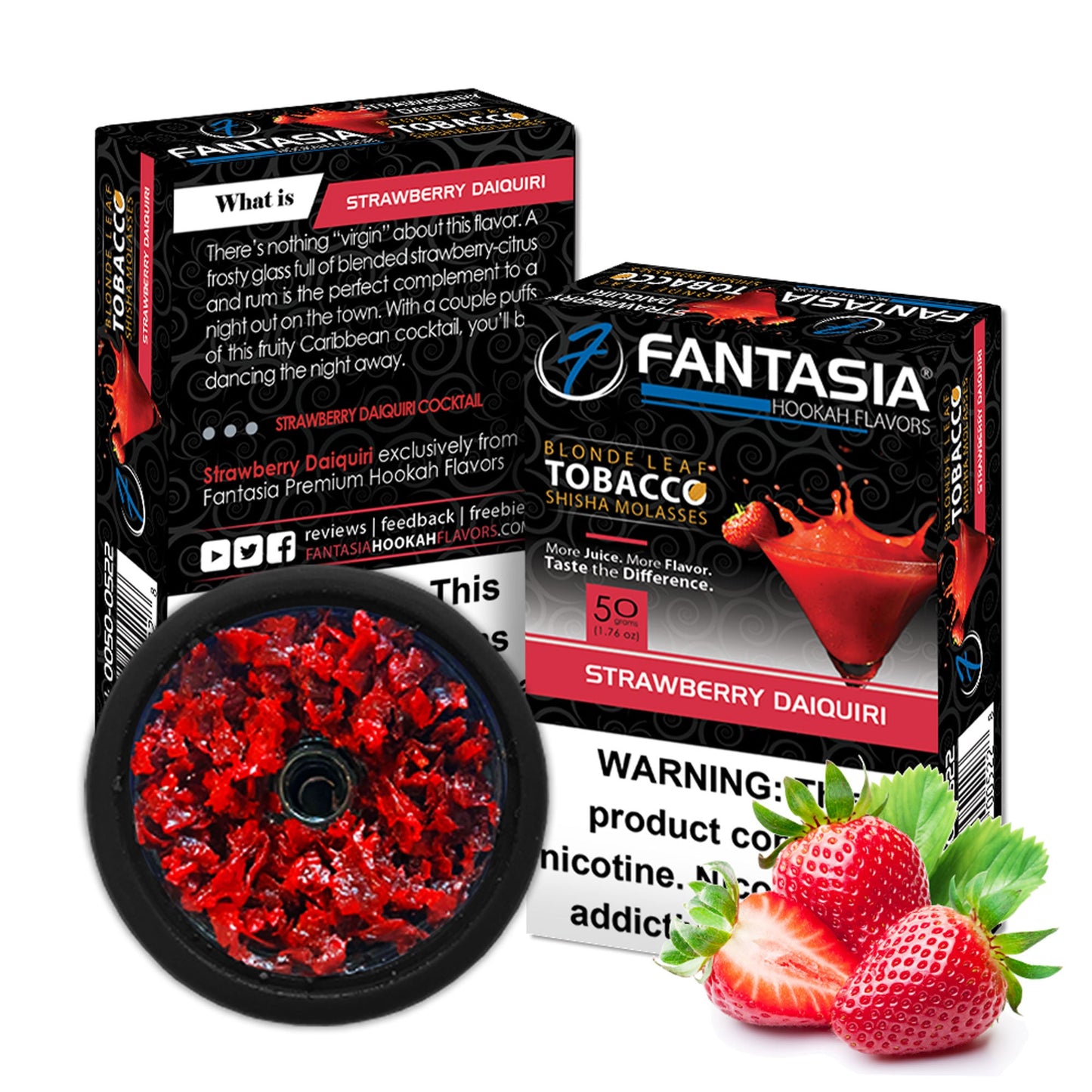 Fantasia Hookah Shisha Tobacco 50g Pack