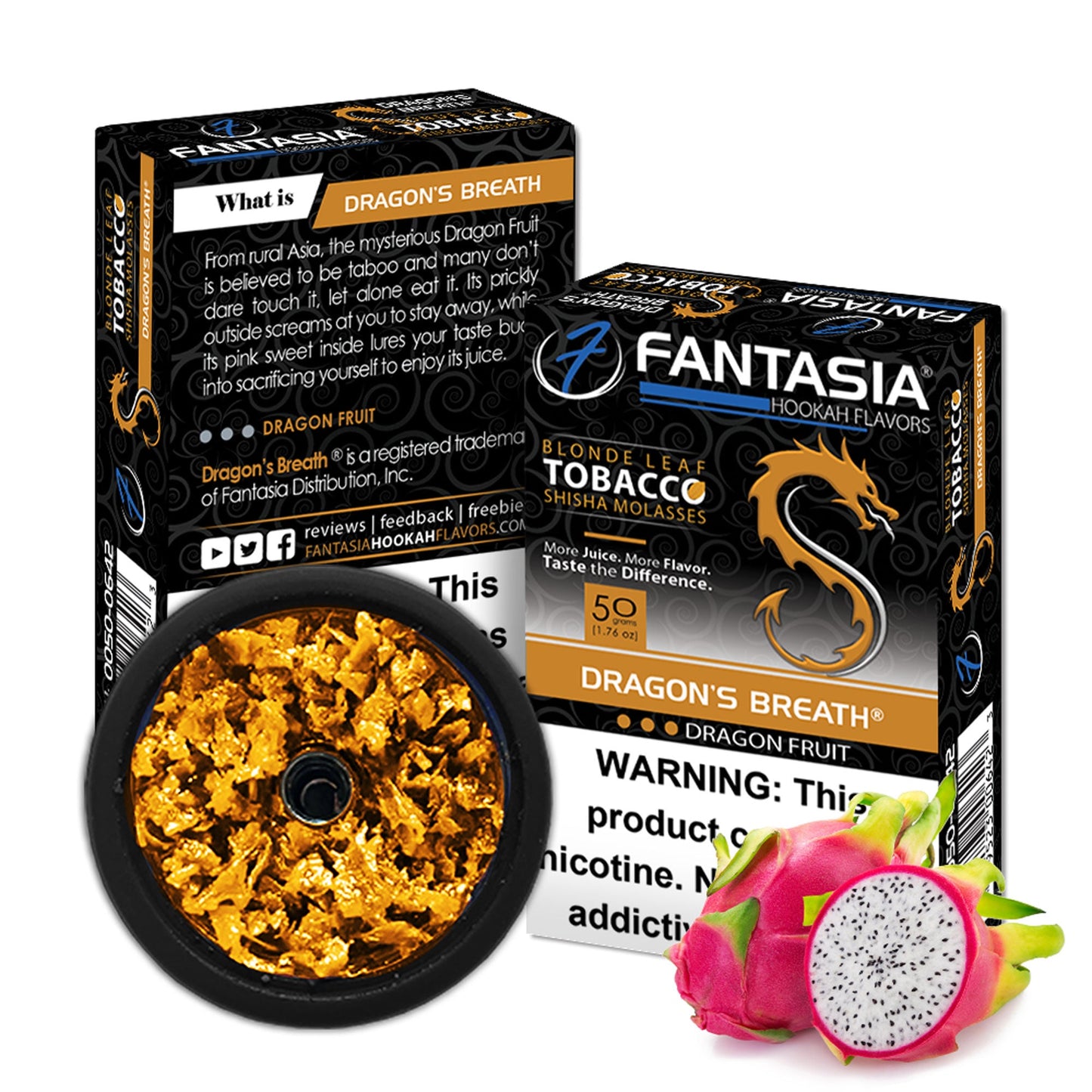 Fantasia Hookah Shisha Tobacco 50g Pack