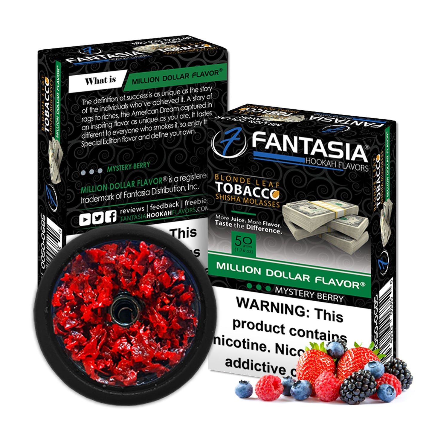 Fantasia Hookah Shisha Tobacco 50g Pack