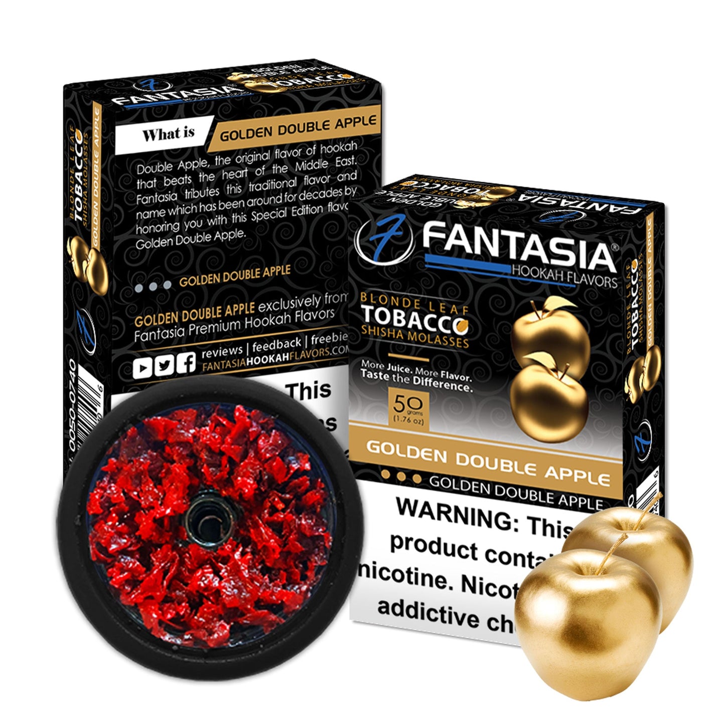 Fantasia Hookah Shisha Tobacco 50g Pack