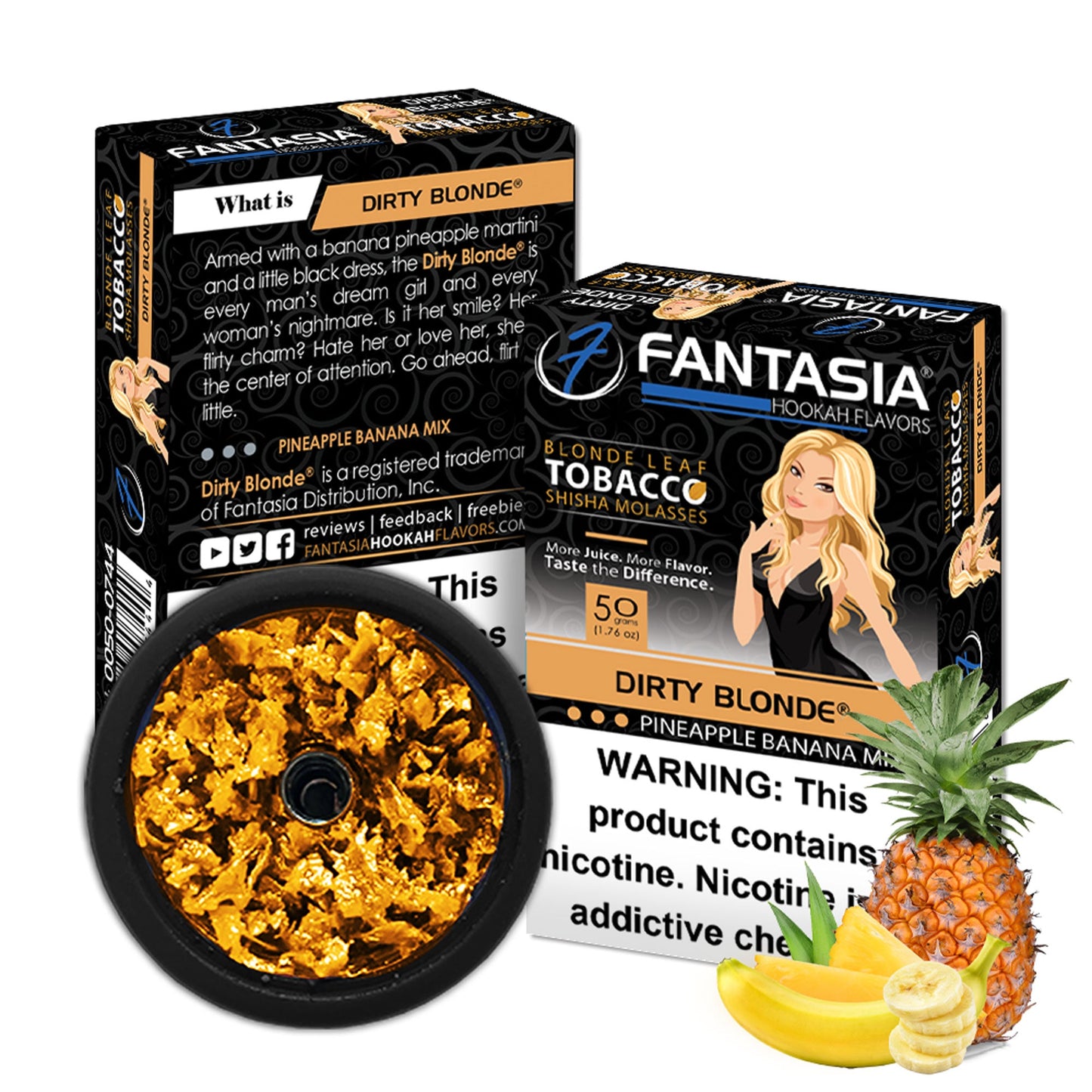 Fantasia Hookah Shisha Tobacco 50g Pack
