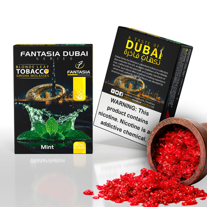 Fantasia DUBAI Hookah Shisha Tobacco 50g Pack