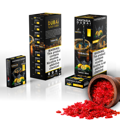Fantasia DUBAI Hookah Shisha Tobacco 500g Display (10 X 50g Pack)