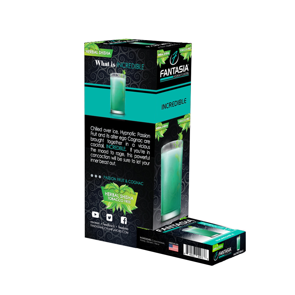 Fantasia NIC-FREE Molasses 500g Display (10 X 50g Pack)
