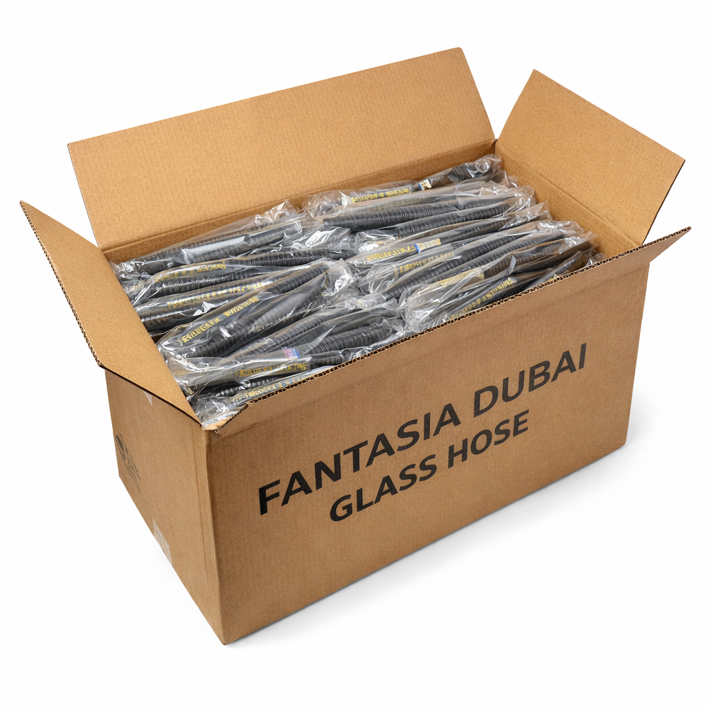 Fantasia Dubai Hookah Hose Disposable Premium GLASS