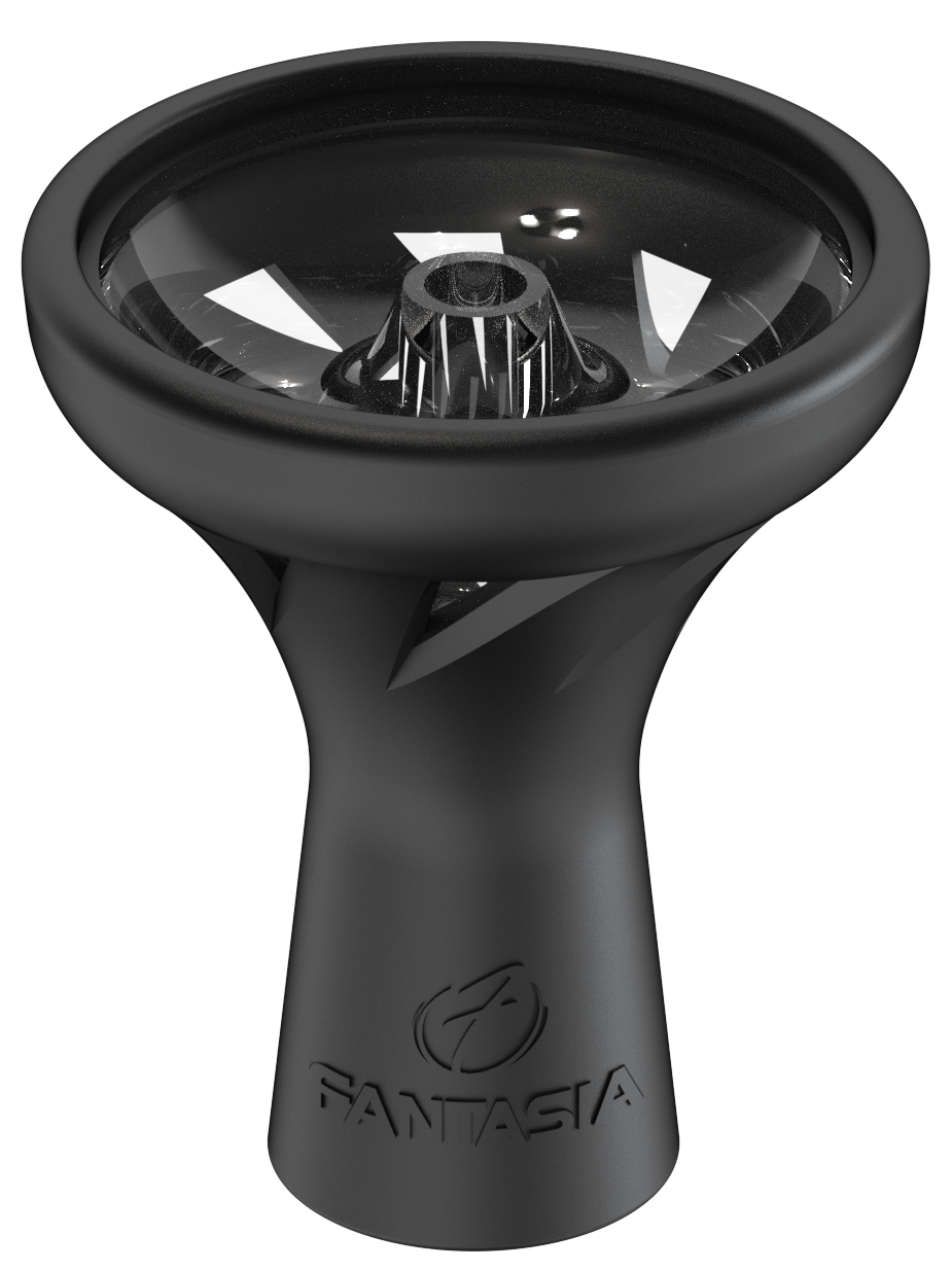 Fantasia Hookah Bowl Crystal Silicon Unit BLACK