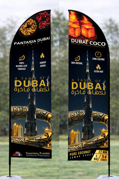 Fantasia Dubai Promo Graphic Flag 9ft