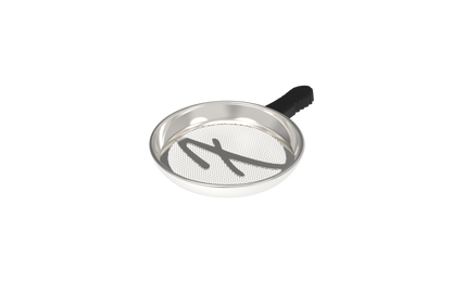 Fantasia Hookah Charcoal/Screen 4.3in Wide Tray BLACK