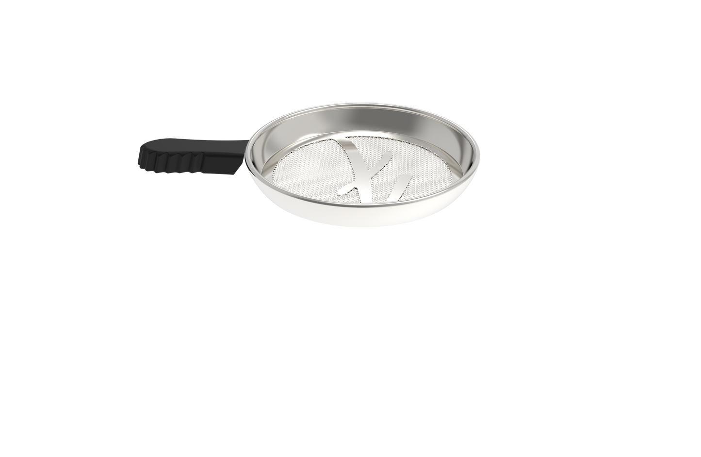 Fantasia Hookah Charcoal/Screen 4.3in Wide Tray BLACK